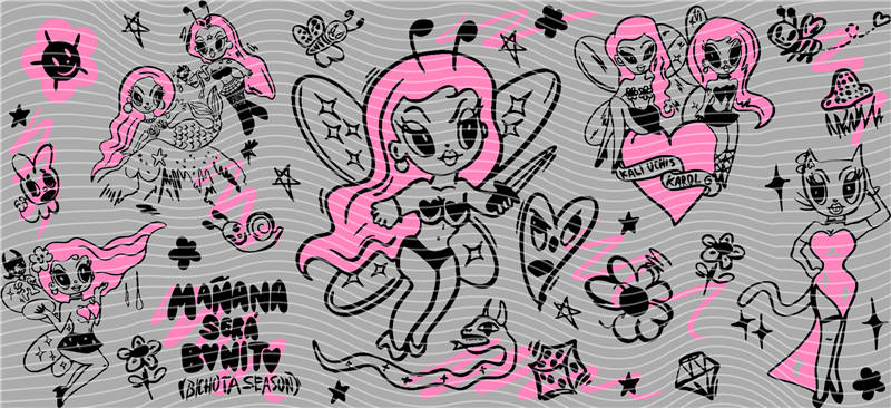 16oz Cartoon-T 529